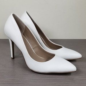 Charles by Charles David Pact Pointed Toe Pump, White, Womens Size 8 M